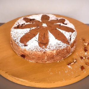 Keke de Manzana y Pecanas