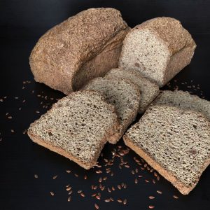 Pan de harina de linaza sin gluten