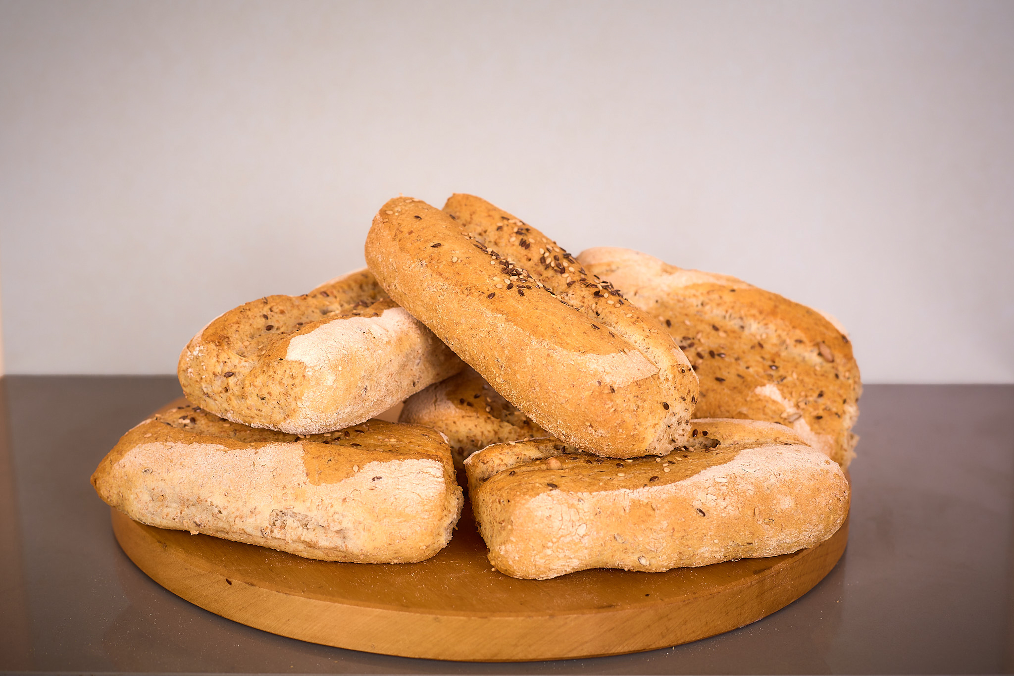 Pan ciabatta integral