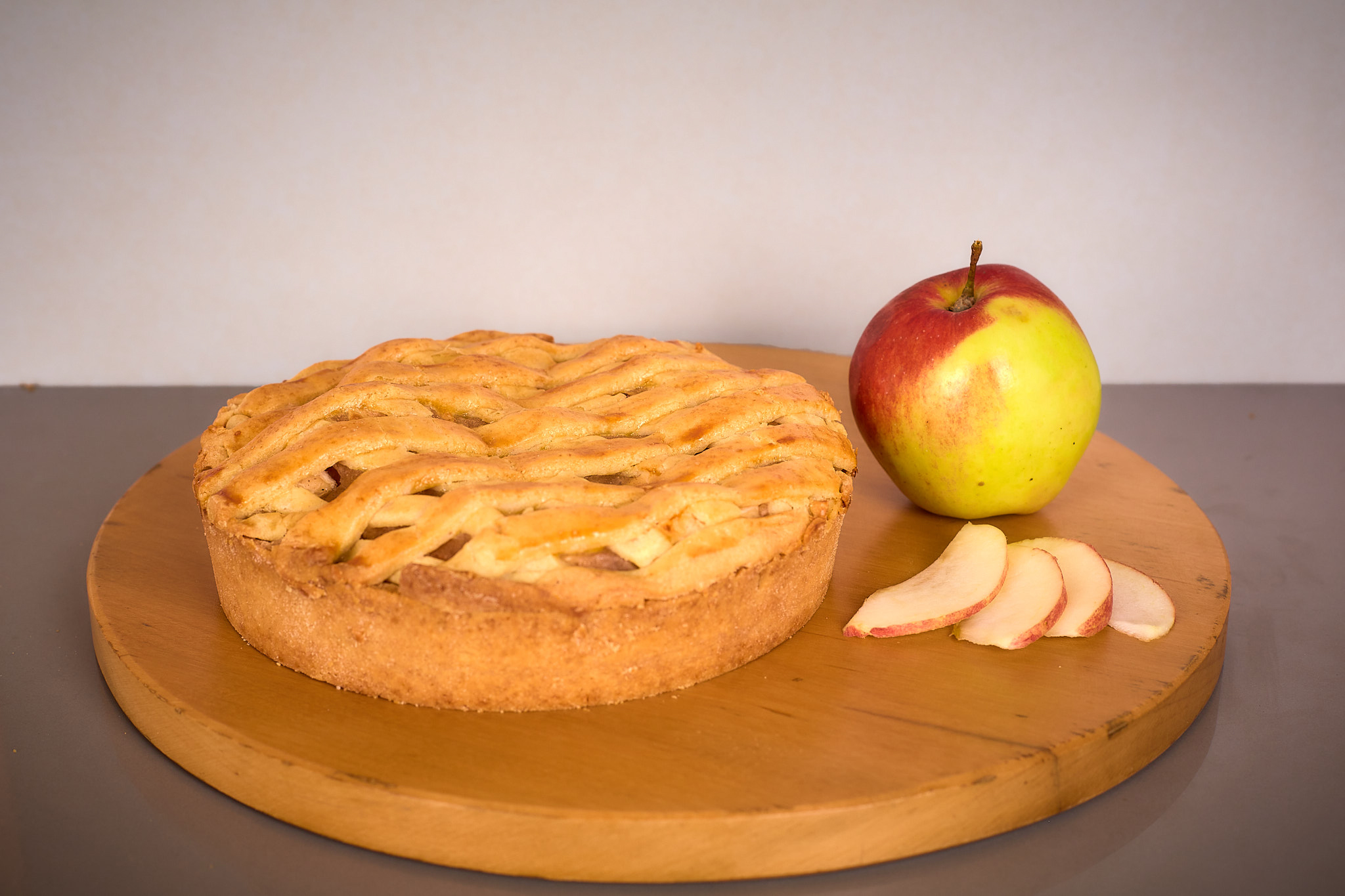 Pye de manzana