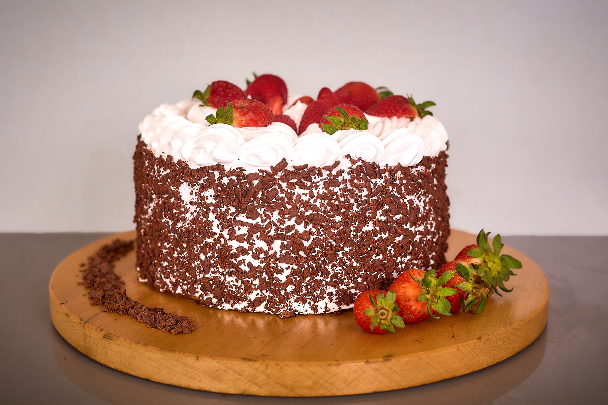 Torta de fresa alemana